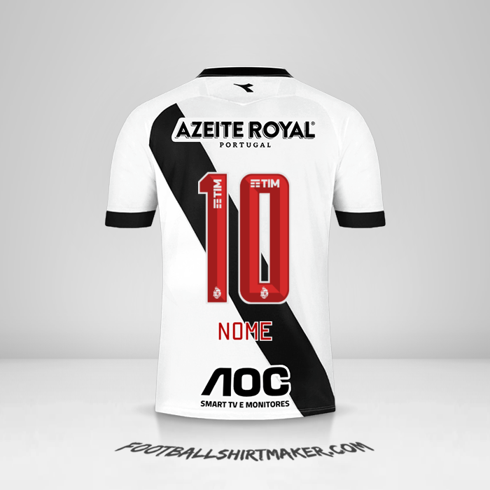 Maglia Vasco da Gama 2019/20 Seconda -  nome - 10