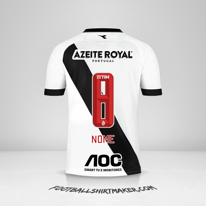 Camisola Vasco da Gama 2019/20 Alternativa -  nome - 8
