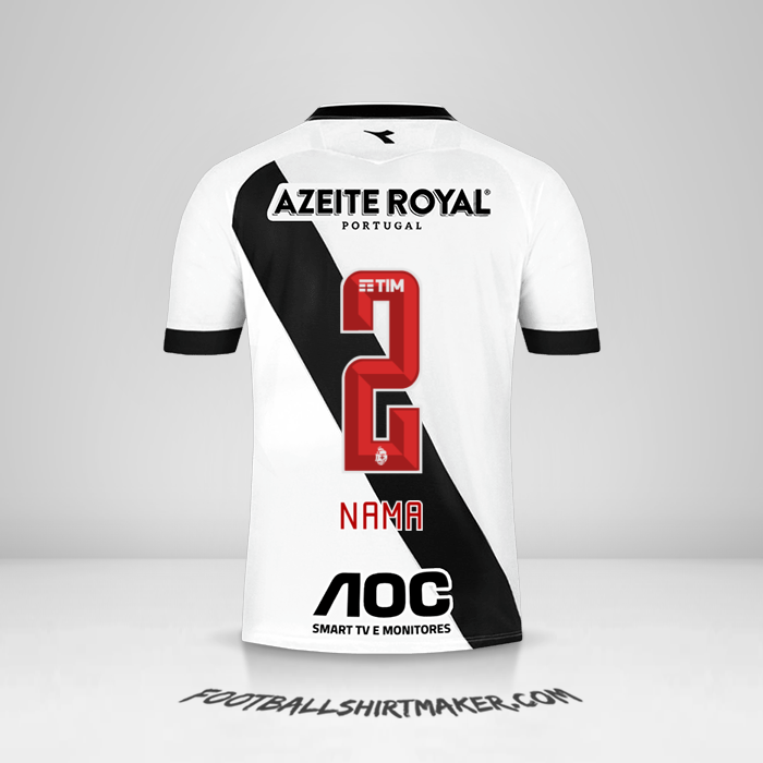 Jersey Vasco da Gama 2019/20 Alternatif -  nama - 2