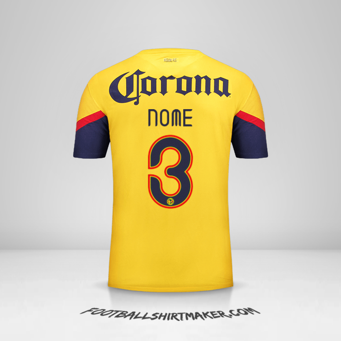 Maglia Club America 2012/13 -  nome - 3