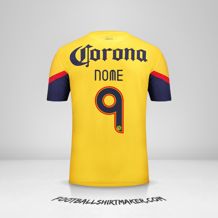 Maglia Club America 2012/13 -  nome - 9