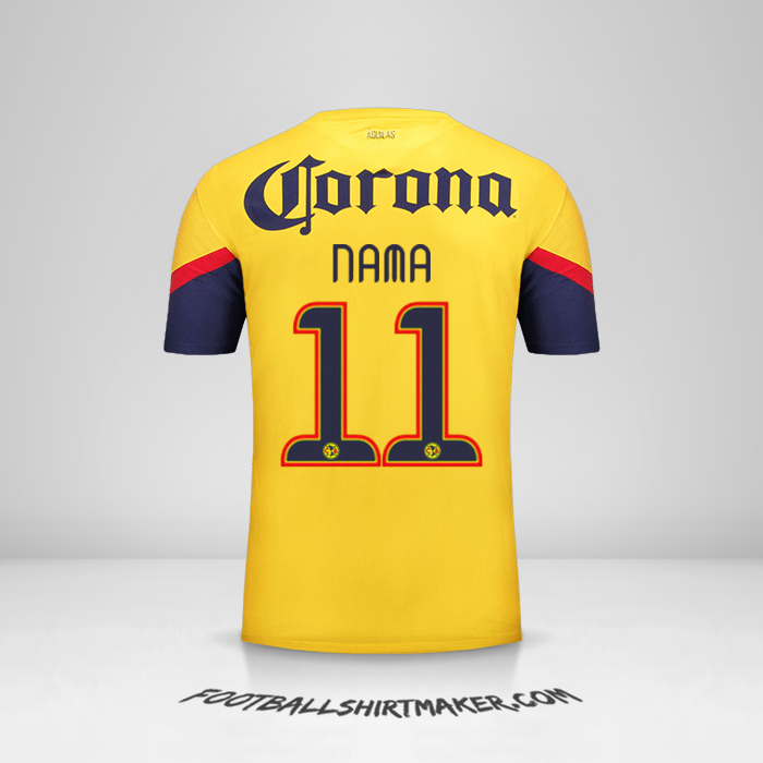 Jersey Club America 2012/13 -  nama - 11