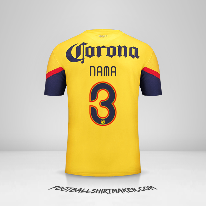 Jersey Club America 2012/13 -  nama - 3