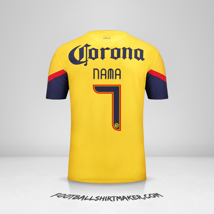 Jersey Club America 2012/13 -  nama - 7