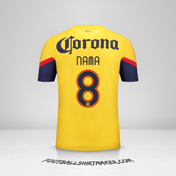 Jersey Club America 2012/13 -  nama - 8