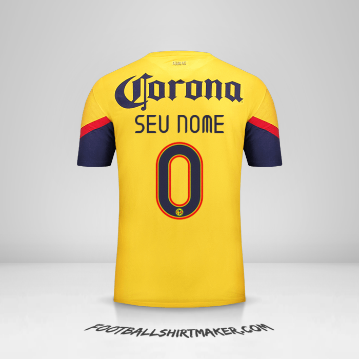 Camisa Club America 2012/13 -  seu nome - 0