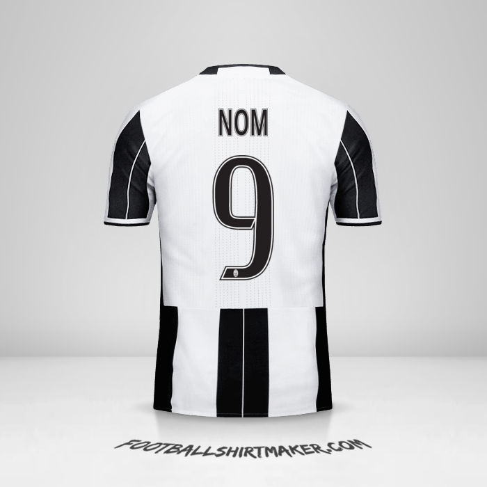 Maillot Juventus FC 2016/17 -  nom - 9