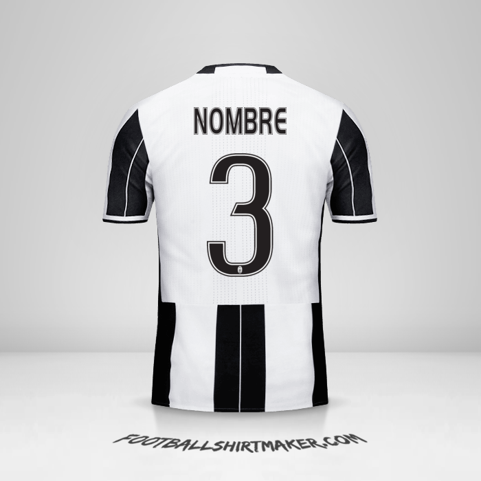 Camiseta Juventus FC 2016/17 -  nombre - 3