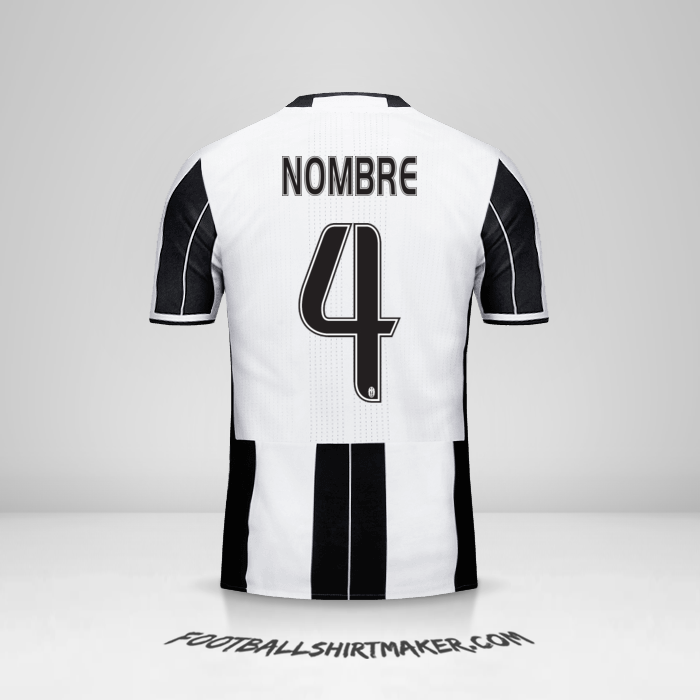 Camiseta Juventus FC 2016/17 -  nombre - 4