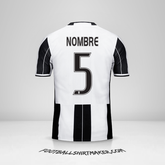 Jersey Juventus FC 2016/17 -  nombre - 5