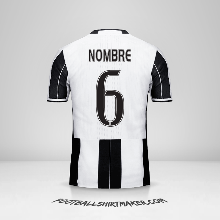 Jersey Juventus FC 2016/17 -  nombre - 6