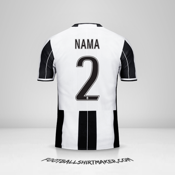 Jersey Juventus FC 2016/17 -  nama - 2