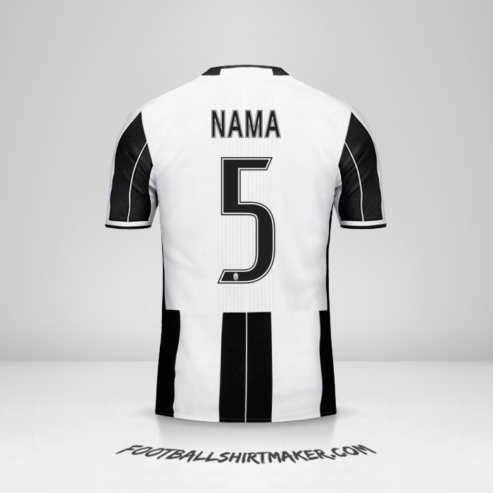 Jersey Juventus FC 2016/17 -  nama - 5
