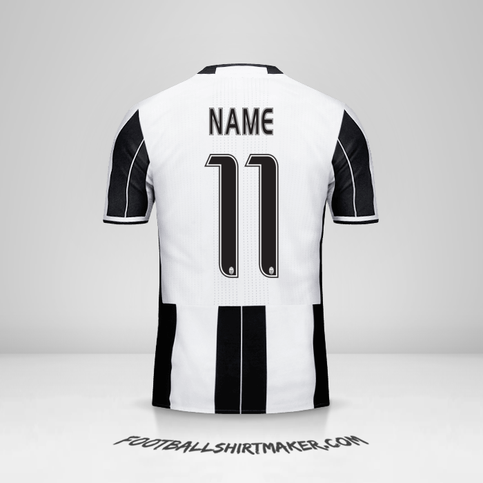 Jersey Juventus FC 2016/17 -  name - 11