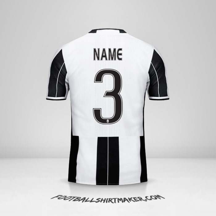 Trikot Juventus FC 2016/17 -  name - 3
