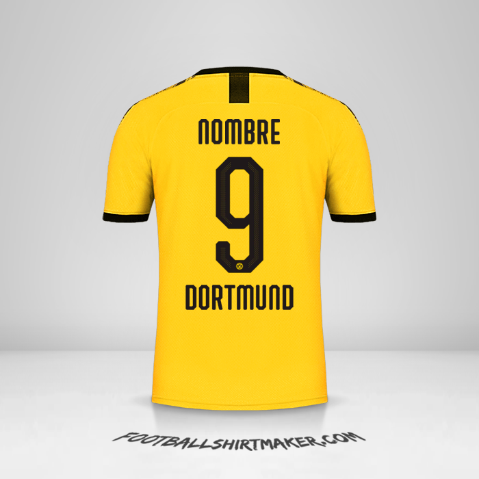 Jersey Borussia Dortmund Cup 2019/20 Local -  nombre - 9