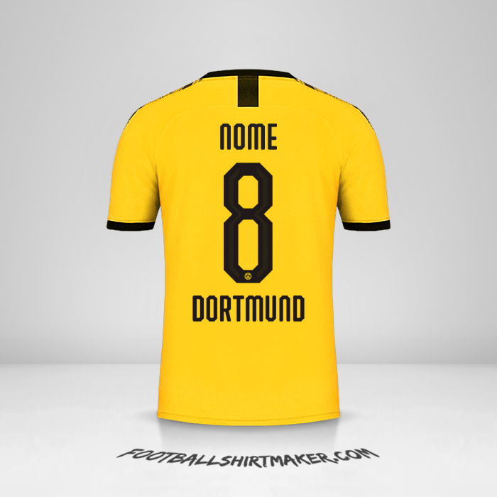 Maglia Borussia Dortmund Cup 2019/20 Prima -  nome - 8