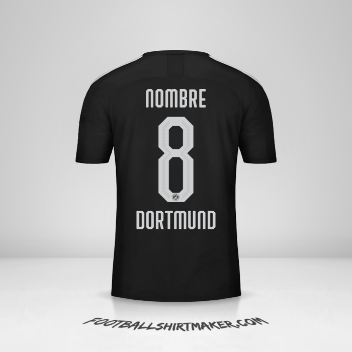 Camiseta Borussia Dortmund Cup 2019/20 Visita -  nombre - 8