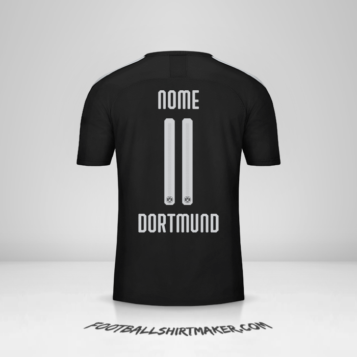 Maglia Borussia Dortmund Cup 2019/20 Seconda -  nome - 11