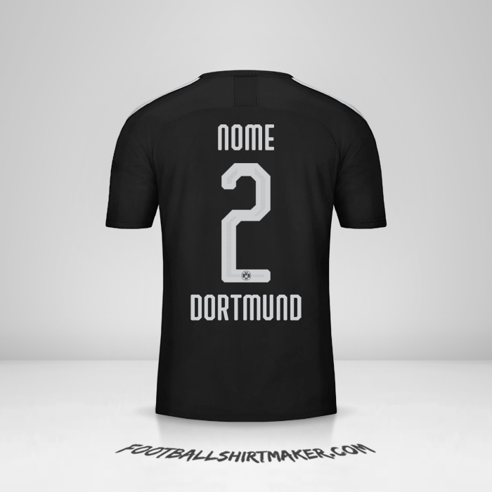 Camisa Borussia Dortmund Cup 2019/20 Alternativa -  nome - 2