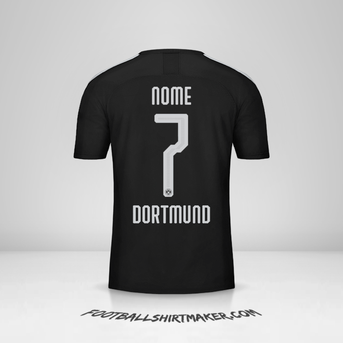 Camisola Borussia Dortmund Cup 2019/20 Alternativa -  nome - 7