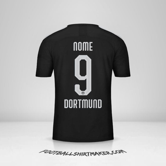 Maglia Borussia Dortmund Cup 2019/20 Seconda -  nome - 9
