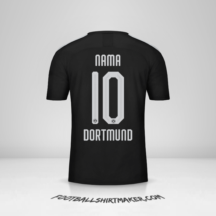 Jersey Borussia Dortmund Cup 2019/20 Alternatif -  nama - 10
