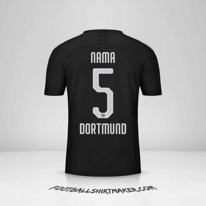 Jersey Borussia Dortmund Cup 2019/20 Alternatif -  nama - 5