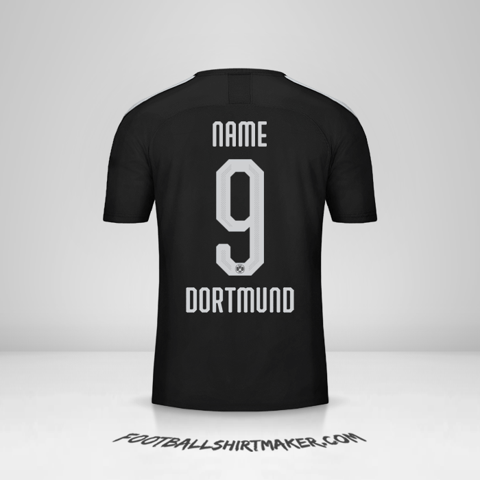 Jersey Borussia Dortmund Cup 2019/20 Away -  name - 9