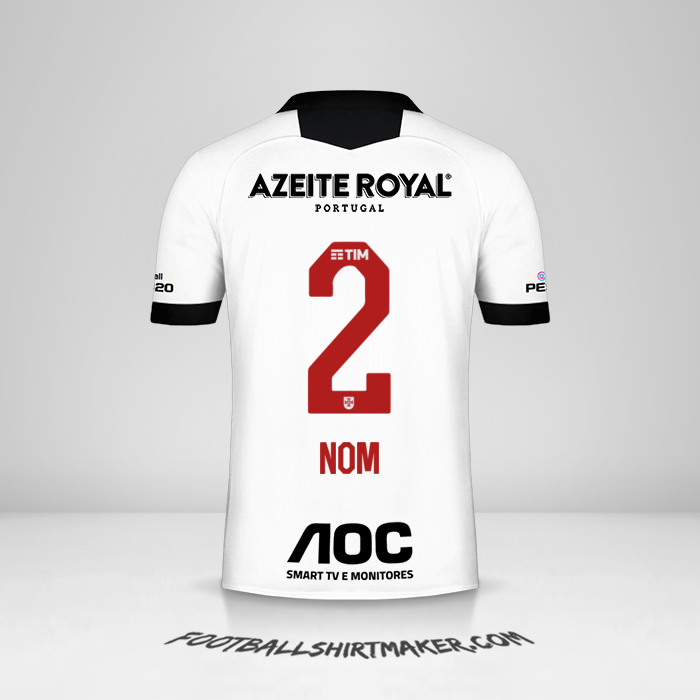 Maillot Vasco da Gama 2019/20 Troisième -  nom - 2