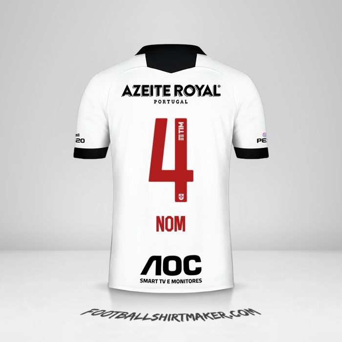Maillot Vasco da Gama 2019/20 Troisième -  nom - 4