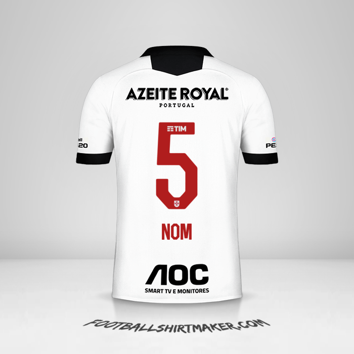 Maillot Vasco da Gama 2019/20 Troisième -  nom - 5