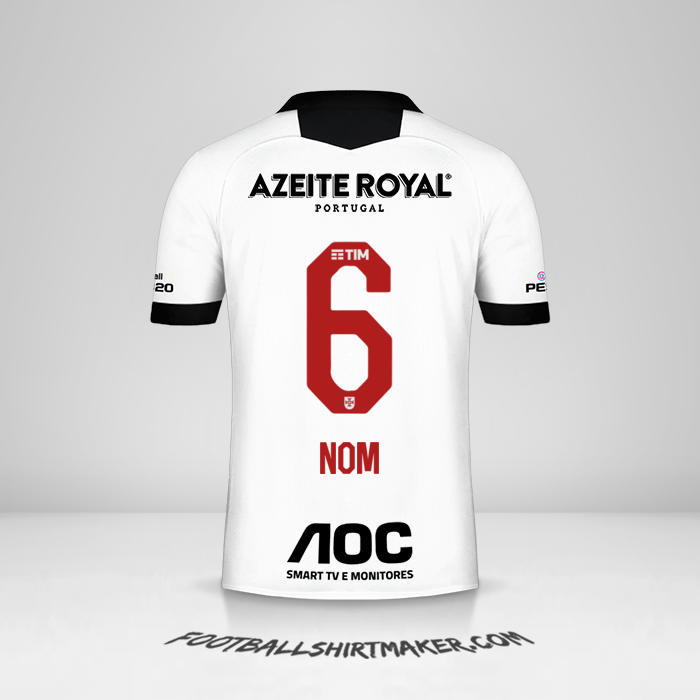 Maillot Vasco da Gama 2019/20 Troisième -  nom - 6