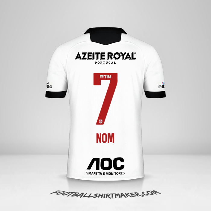 Maillot Vasco da Gama 2019/20 Troisième -  nom - 7