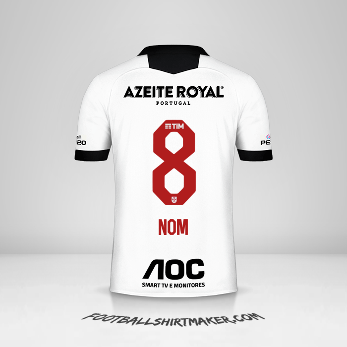 Maillot Vasco da Gama 2019/20 Troisième -  nom - 8
