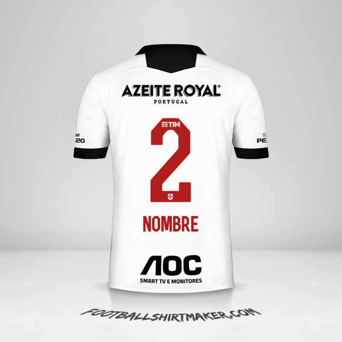 Camiseta Vasco da Gama 2019/20 Tercera -  nombre - 2