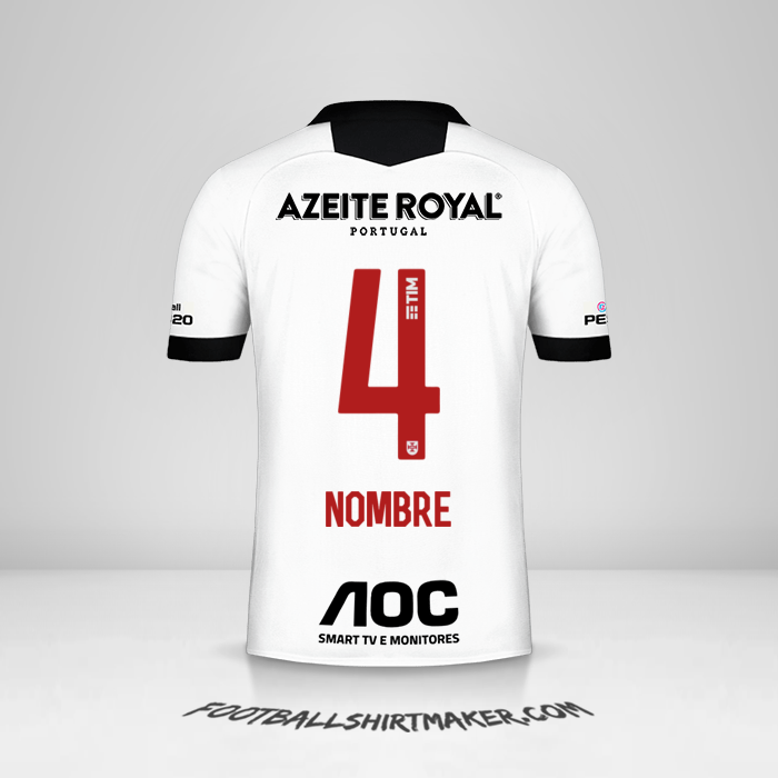Jersey Vasco da Gama 2019/20 Tercera -  nombre - 4