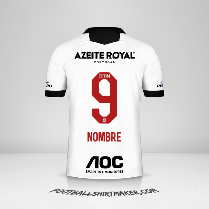 Jersey Vasco da Gama 2019/20 Tercera -  nombre - 9