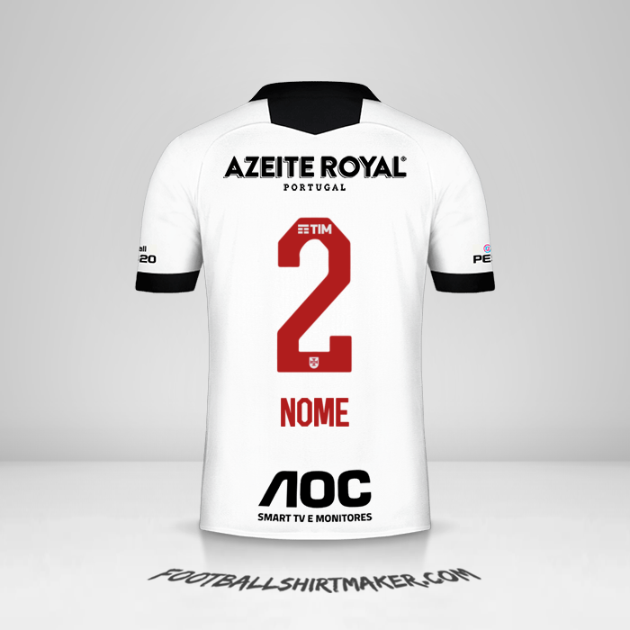 Camisa Vasco da Gama 2019/20 Terceira -  nome - 2