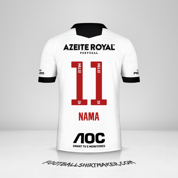 Jersey Vasco da Gama 2019/20 Ketiga -  nama - 11