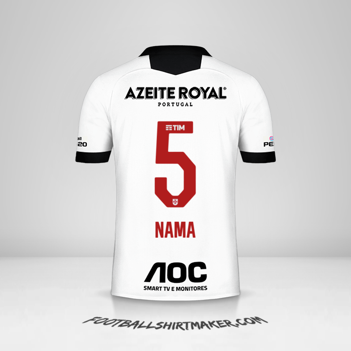 Jersey Vasco da Gama 2019/20 Ketiga -  nama - 5