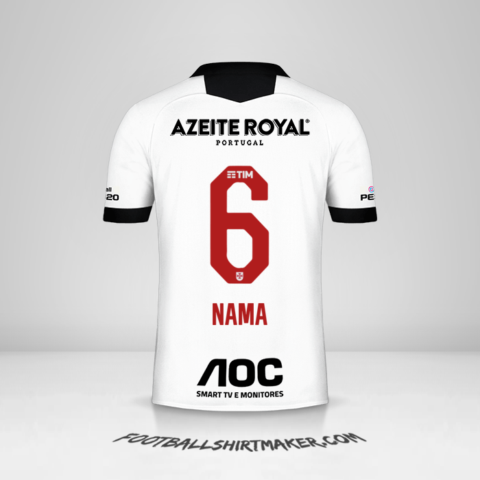 Jersey Vasco da Gama 2019/20 Ketiga -  nama - 6