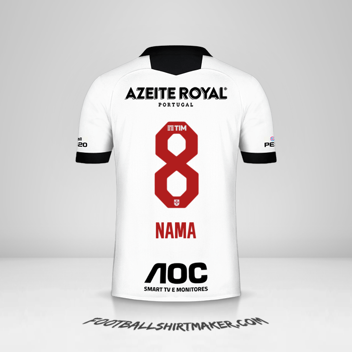 Jersey Vasco da Gama 2019/20 Ketiga -  nama - 8