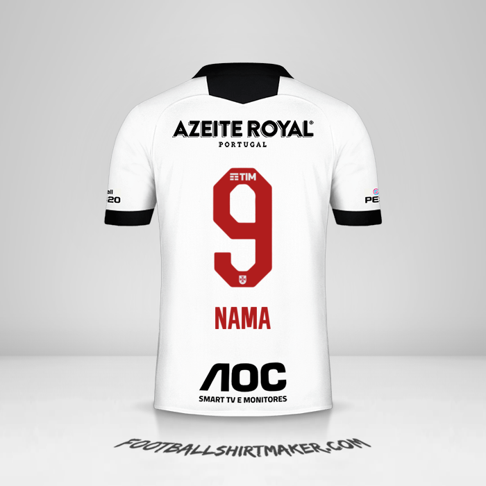 Jersey Vasco da Gama 2019/20 Ketiga -  nama - 9