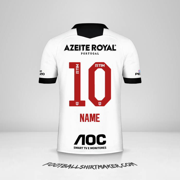 Shirt Vasco da Gama 2019/20 Third -  name - 10