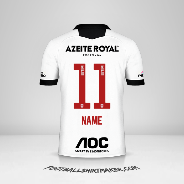 Shirt Vasco da Gama 2019/20 Third -  name - 11
