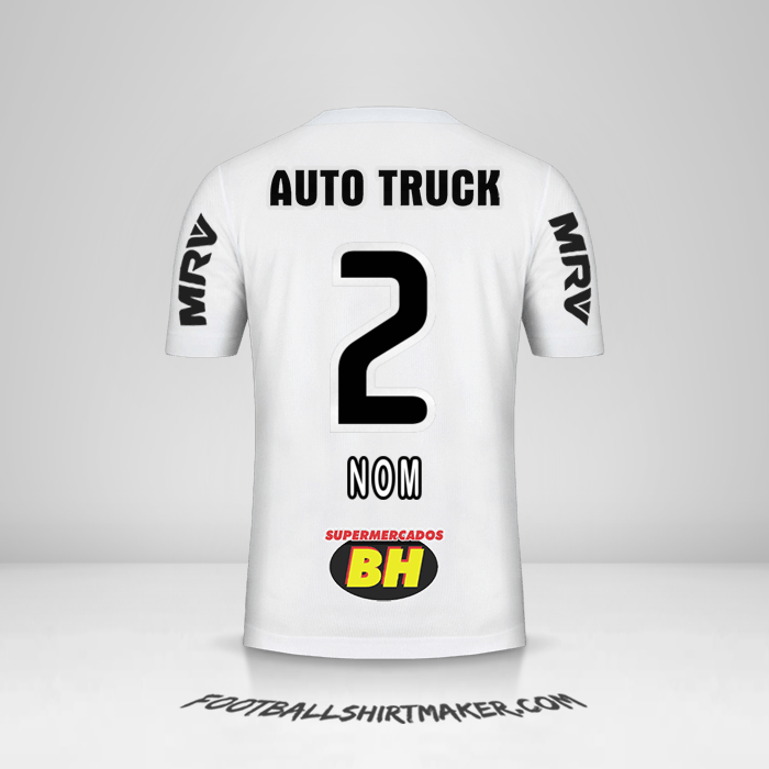 Maillot Atletico Mineiro 2019 Extérieur -  nom - 2