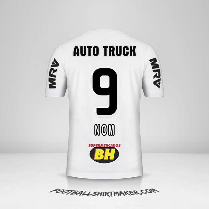 Maillot Atletico Mineiro 2019 Extérieur -  nom - 9