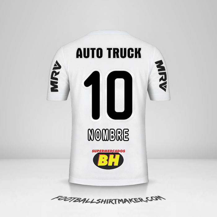 Jersey Atletico Mineiro 2019 Visita -  nombre - 10