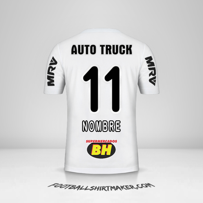 Camiseta Atletico Mineiro 2019 Visita -  nombre - 11